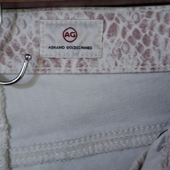 AG Adriano Goldschmied The Legging Super Skinny Jeans – 27R Snake Print - Picture 7 of 8